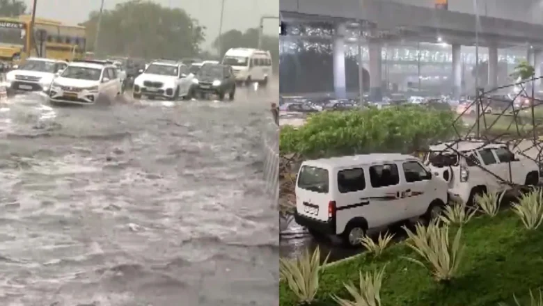 டில்லியில் கனமழை, 3 குழந்தைகள் உட்பட 4 பேர் பலி!