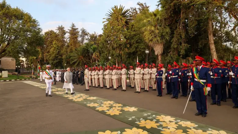 ‘இந்தியாவுக்குப் பெருமையான தருணம்’: பிரதமர் நரேந்திர மோடிக்கு எத்தியோப்பியாவின் உயரிய விருது!