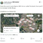 புதிரான கணித சூத்திரத்துடன் (ΔO_BSOH > 0 ⇒ f(f(O)) > f(O)) ஈரானின் நாடாளுமன்ற சபாநாயகர் முகமது பாகர் காலிபாஃப்.