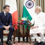 பிரெஞ்சு அதிபர் மக்ரோன் பிரதமர் மோடியுடன் தொலைபேசியில் பேசினார்.