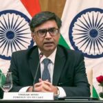 இங்கிலாந்து வெளியுறவுச் செயலாளர் கூட்டிய கூட்டத்தில் விக்ரம் மிஸ்ரி இந்தியாவை பிரதிநிதித்துவப்படுத்தினார்.