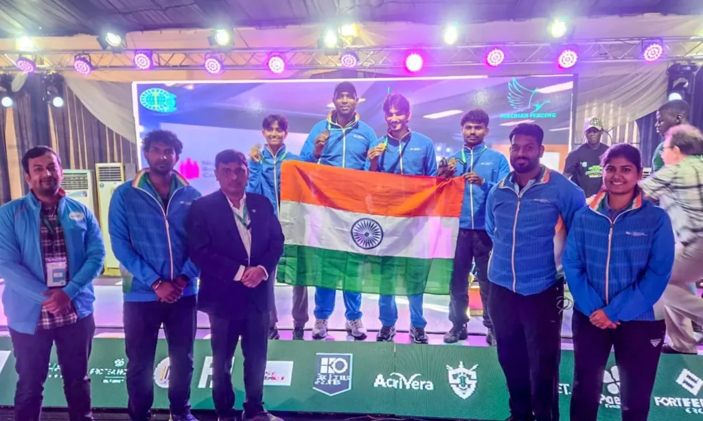 காமன்வெல்த் வாள்வீச்சு: இந்தியா 8 தங்கம், 7 வெள்ளி மற்றும் 14 வெண்கலம் வென்றது!