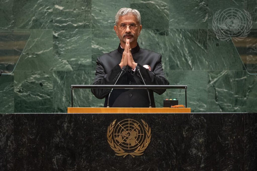 ‘தொடர்ச்சியாக பயங்கரவாதத்தில் ஈடுபடும் நாடு’: ஐ.நா. பொதுச் சபையில் அமைச்சர் ஜெய்சங்கர்!