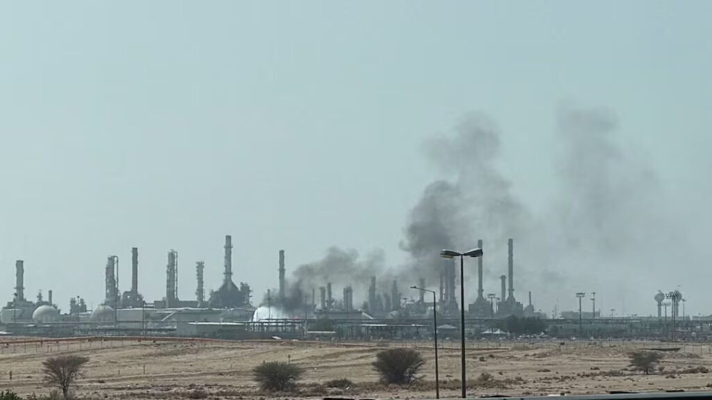 சவுதி அரம்கோ(Aramco) தலைமையகம் மீது ஹூதி(Houthi) ஏவுகணைத் தாக்குதல்!